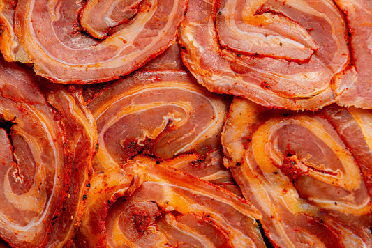 Bacon roulé halal