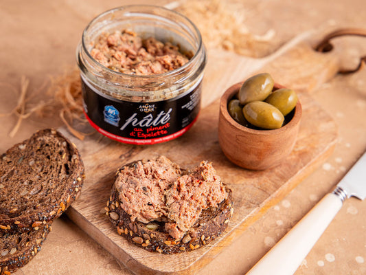 Pâté artisanal au piment d'Espelette certifié AVS