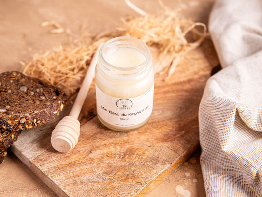 Miel blanc du Kirghizistan - Récolte 2024