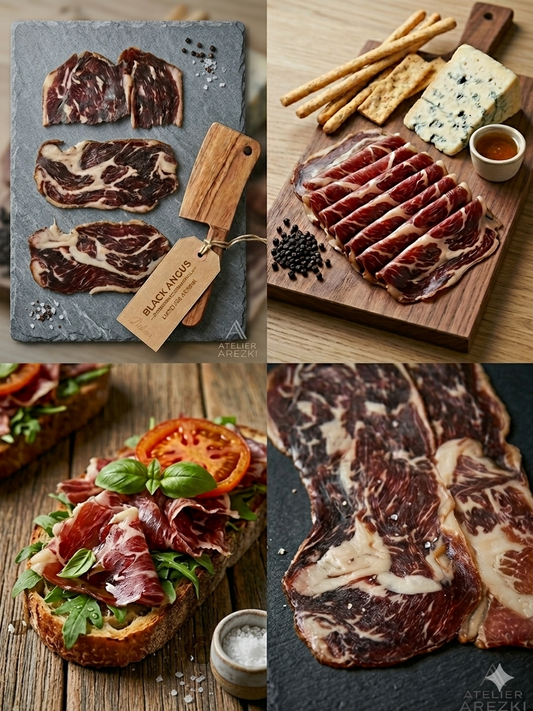 Jambon de bœuf Black Angus — Tranches irrégulières