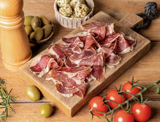 Jambon cru — Tranches irrégulières