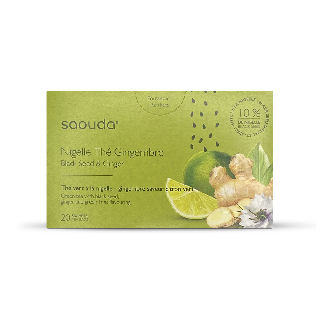 Thé nigelle gingembre-citron