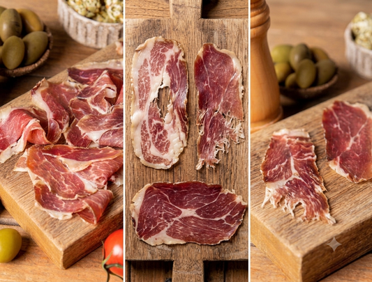 Jambon cru — Tranches irrégulières