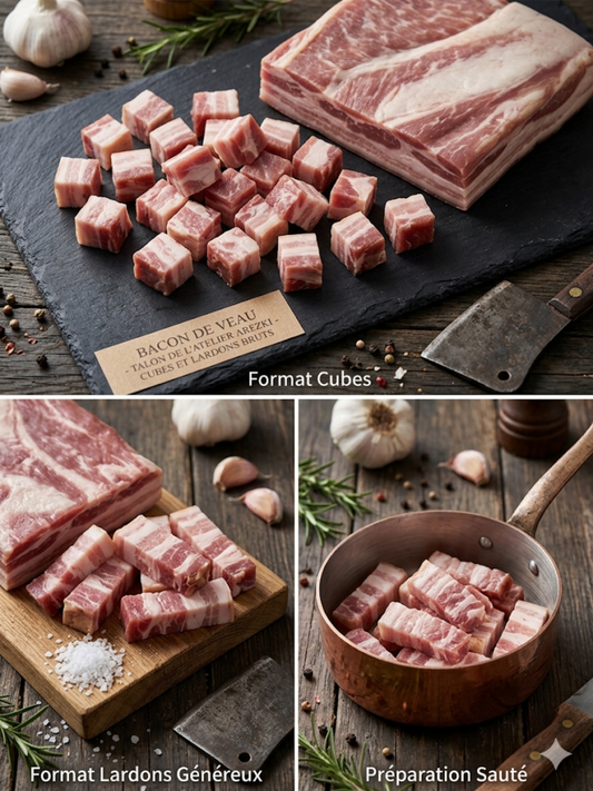 Talon de Bacon de Veau fumé